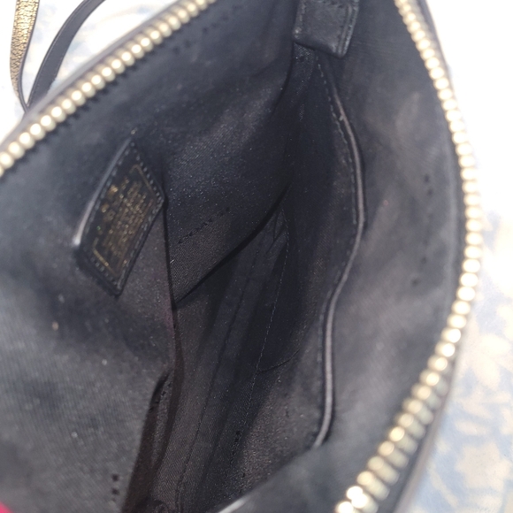 Coach SWAGGER Metallic Pebble Leather Swingpack Crossbody - Picture 10 of 15